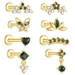 Annika – Orecchini in oro dalla forma pulita e moderna.