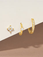 Luisa – Orecchini in oro dalla struttura femminile.