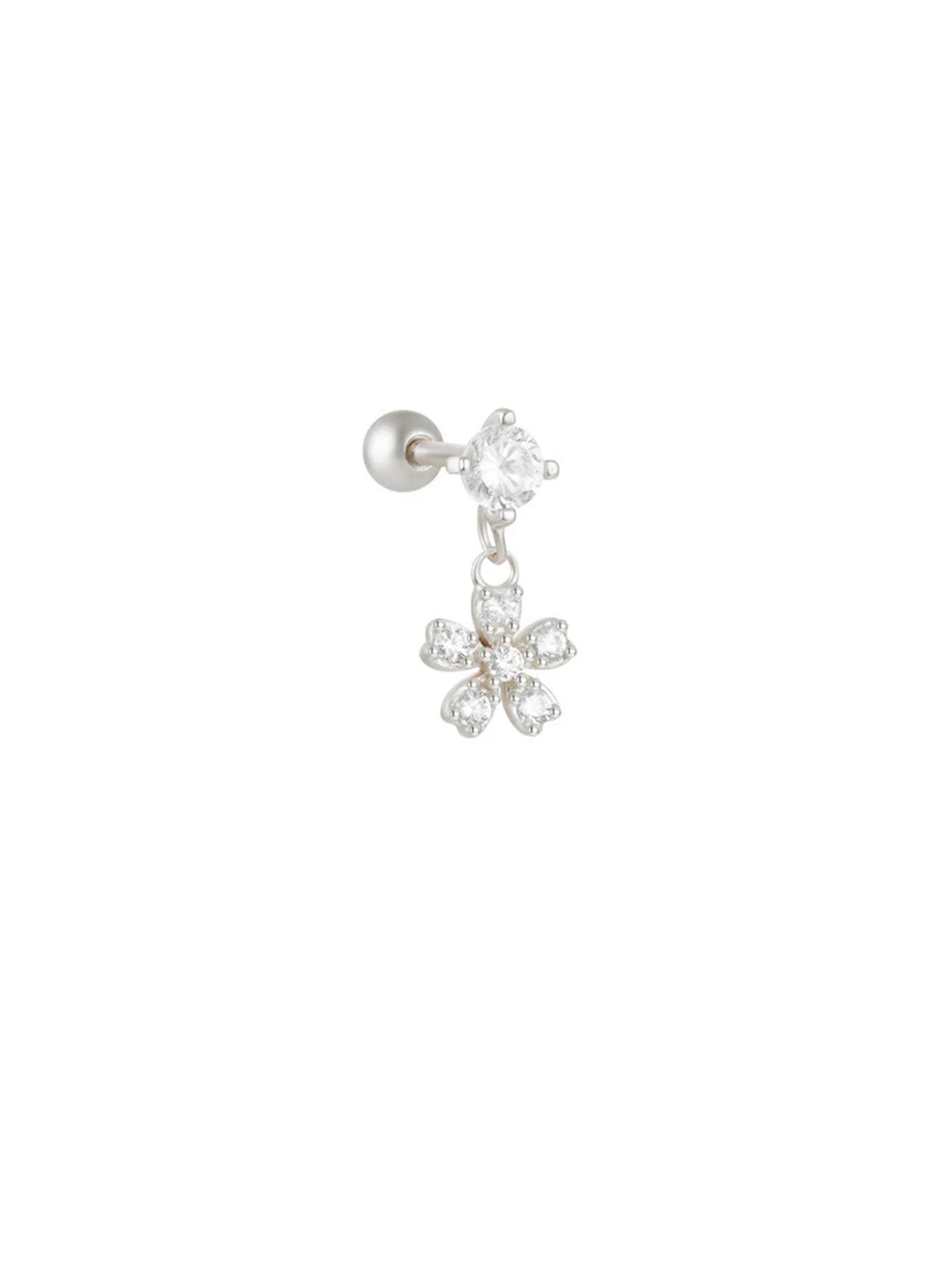 Nora – Delicati orecchini in oro dalla forma chiara.