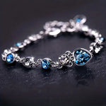Kateřina – Bracciale in zaffiro dal design delicato.