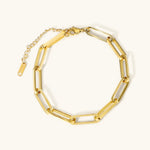 Anna – Bracciale in oro con design a strati.