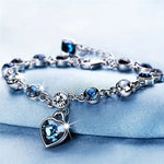 Kateřina – Bracciale in zaffiro dal design delicato.