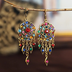 Beatrix – Orecchini colorati dal fascino bohemien