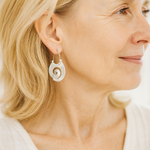 Charlotte-Grace - Orecchini vintage in argento