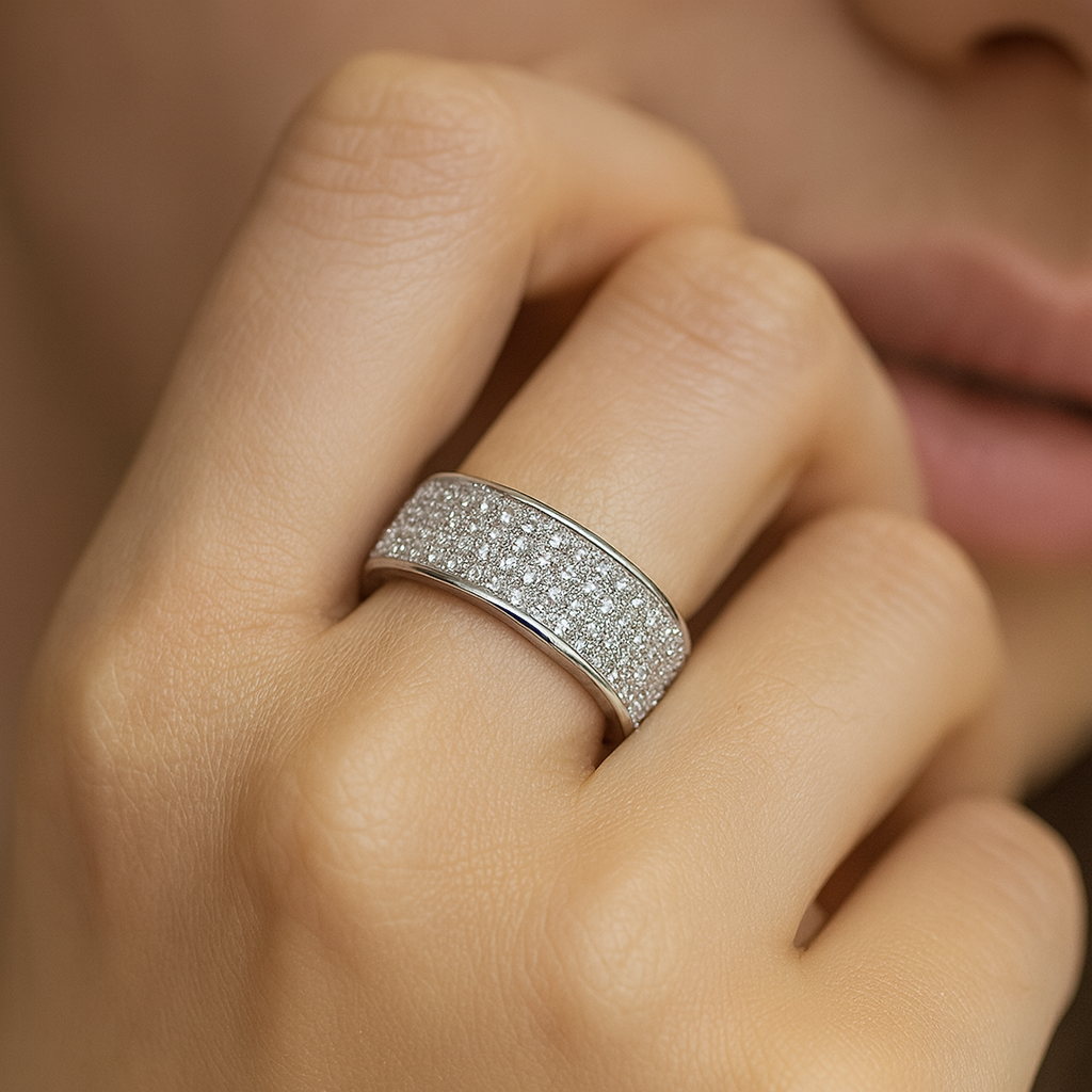 Ambrosia Fenzi - Anello | Oro bianco