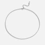 Viktorie – Collana dorata delicata con mini cristallo