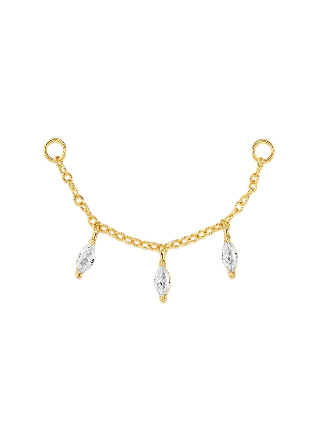 Elizabeth – Orecchini in oro dalla forma classica.