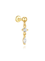 Elizabeth – Orecchini in oro dalla forma classica.