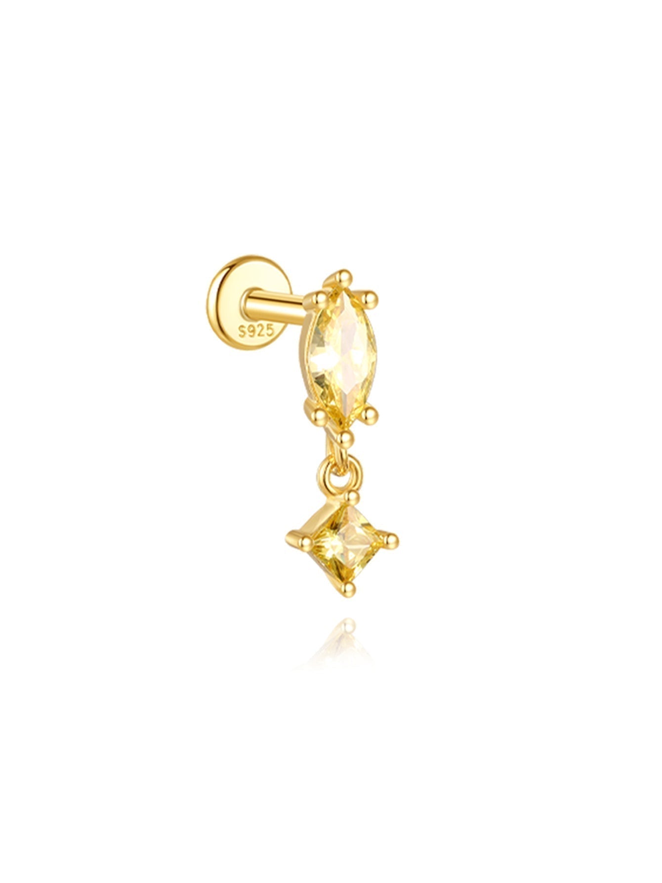 Elizabeth – Orecchini in oro dalla forma classica.