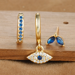 Leandra – Orecchini in oro dalla forma raffinata.