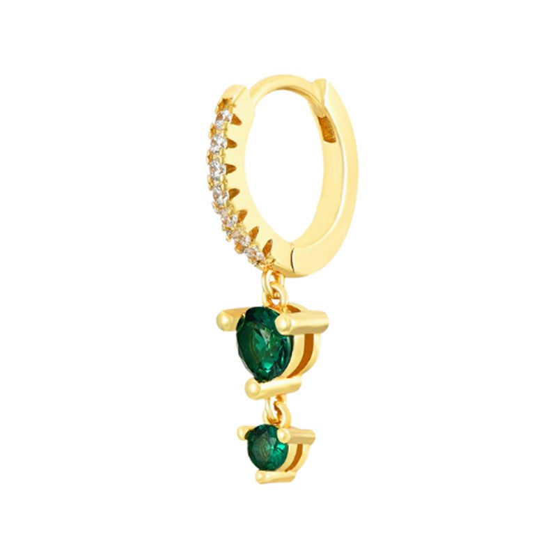 Anja – Orecchini in oro con bordo delicato