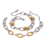 Klara – Bracciale in oro con decorazione di perle