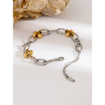 Klara – Bracciale in oro con decorazione di perle