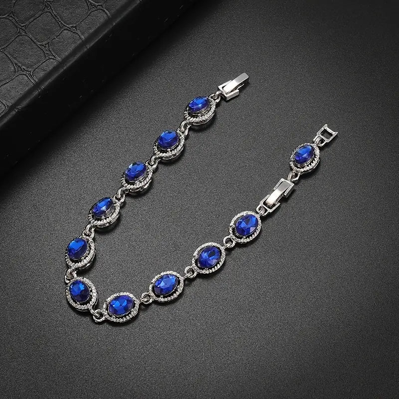 Viktorie – Bracciale glamour con zaffiri.