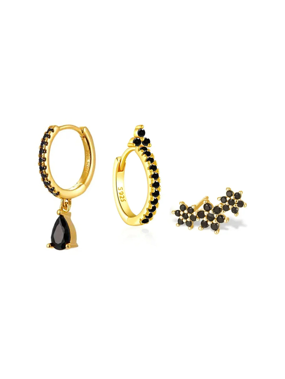 Sabina – Orecchini in oro dallo stile moderno.