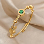 Annika – Bracciale in oro con maglie delicate.
