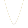 Juliana – Collana dorata dalla struttura minimalista