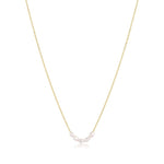 Juliana – Collana dorata dalla struttura minimalista