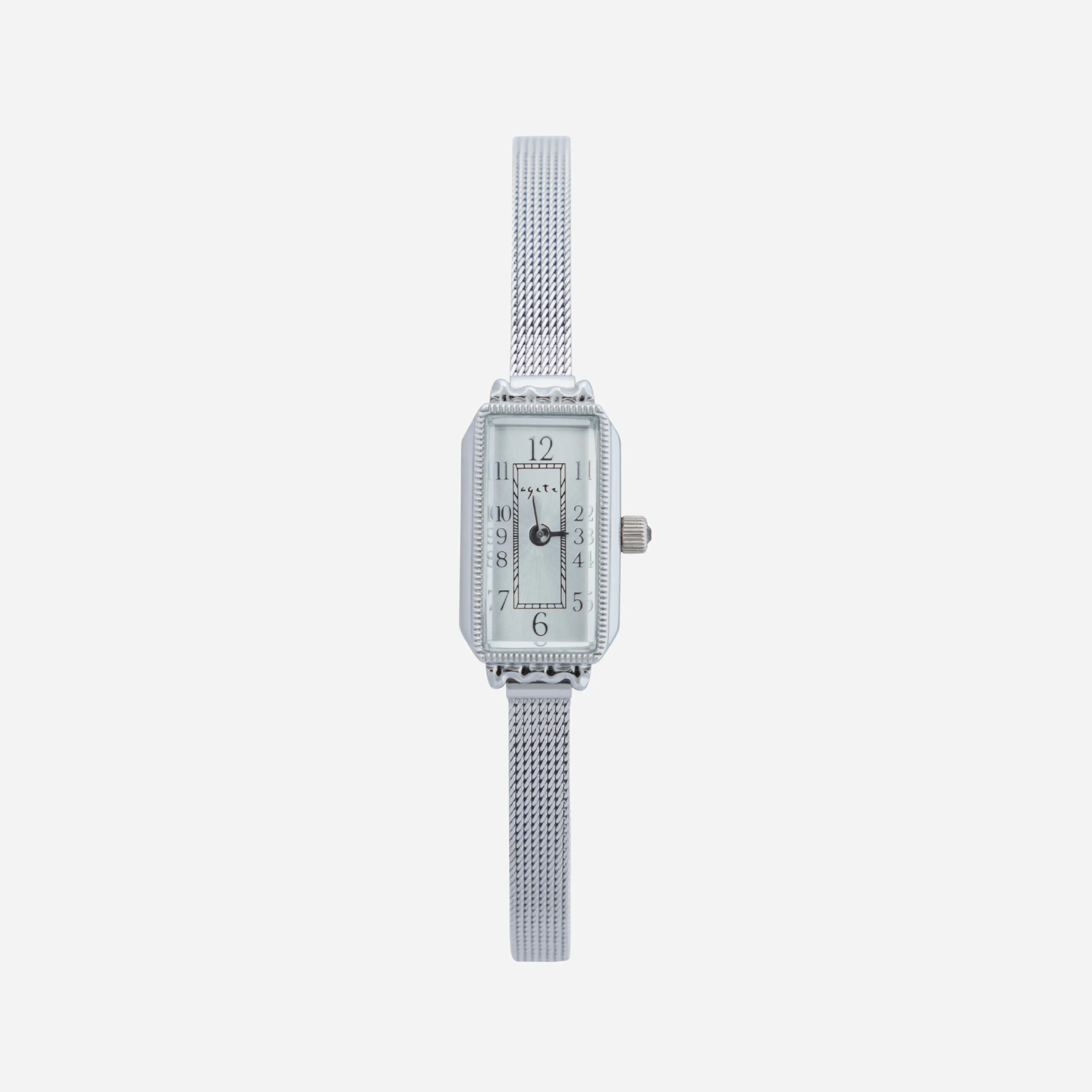Teresa – Orologio in oro con quadrante rettangolare.