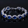 Viktorie – Bracciale glamour con zaffiri.