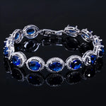 Viktorie – Bracciale glamour con zaffiri.