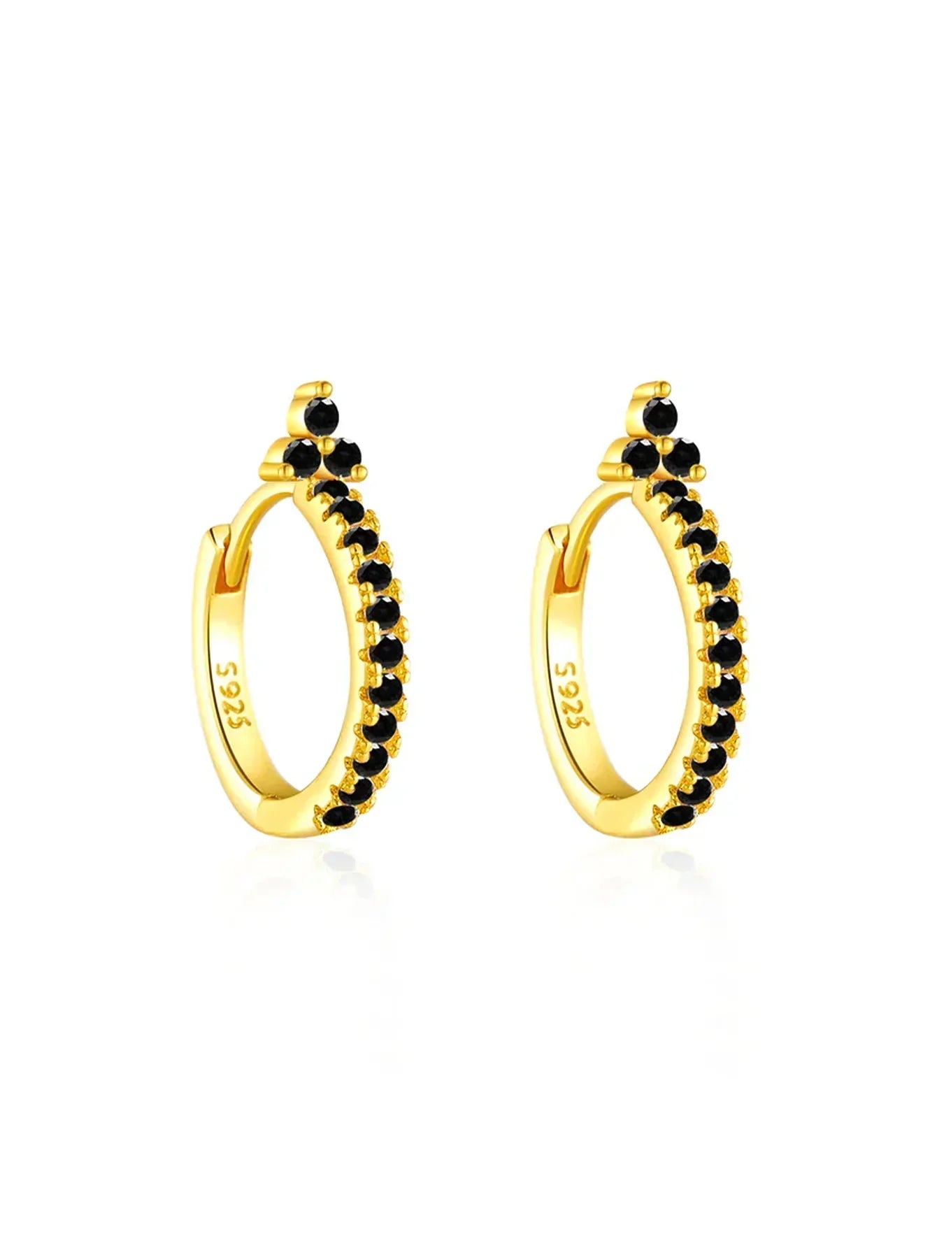 Sabina – Orecchini in oro dallo stile moderno.