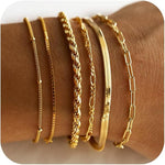 Isabela - Set bracciale Vernetta | Oro