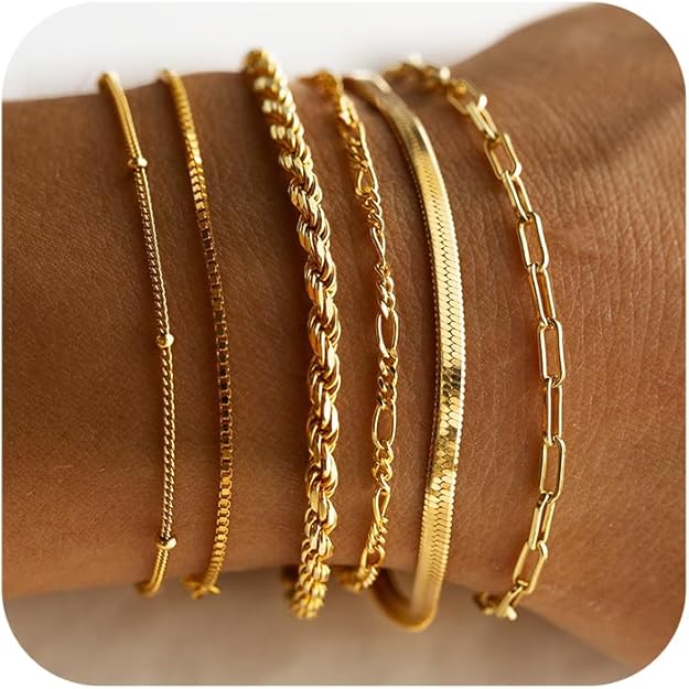 Isabela - Set bracciale Vernetta | Oro