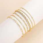 Isabela - Set bracciale Vernetta | Oro