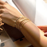 Isabela - Set bracciale Vernetta | Oro