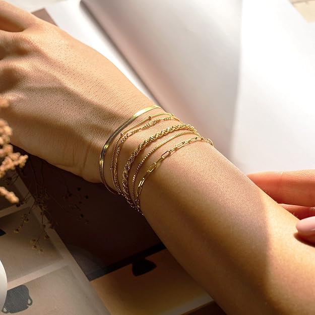 Isabela - Set bracciale Vernetta | Oro
