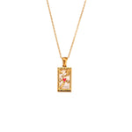 Sabina – Collana dorata con pendente discreto