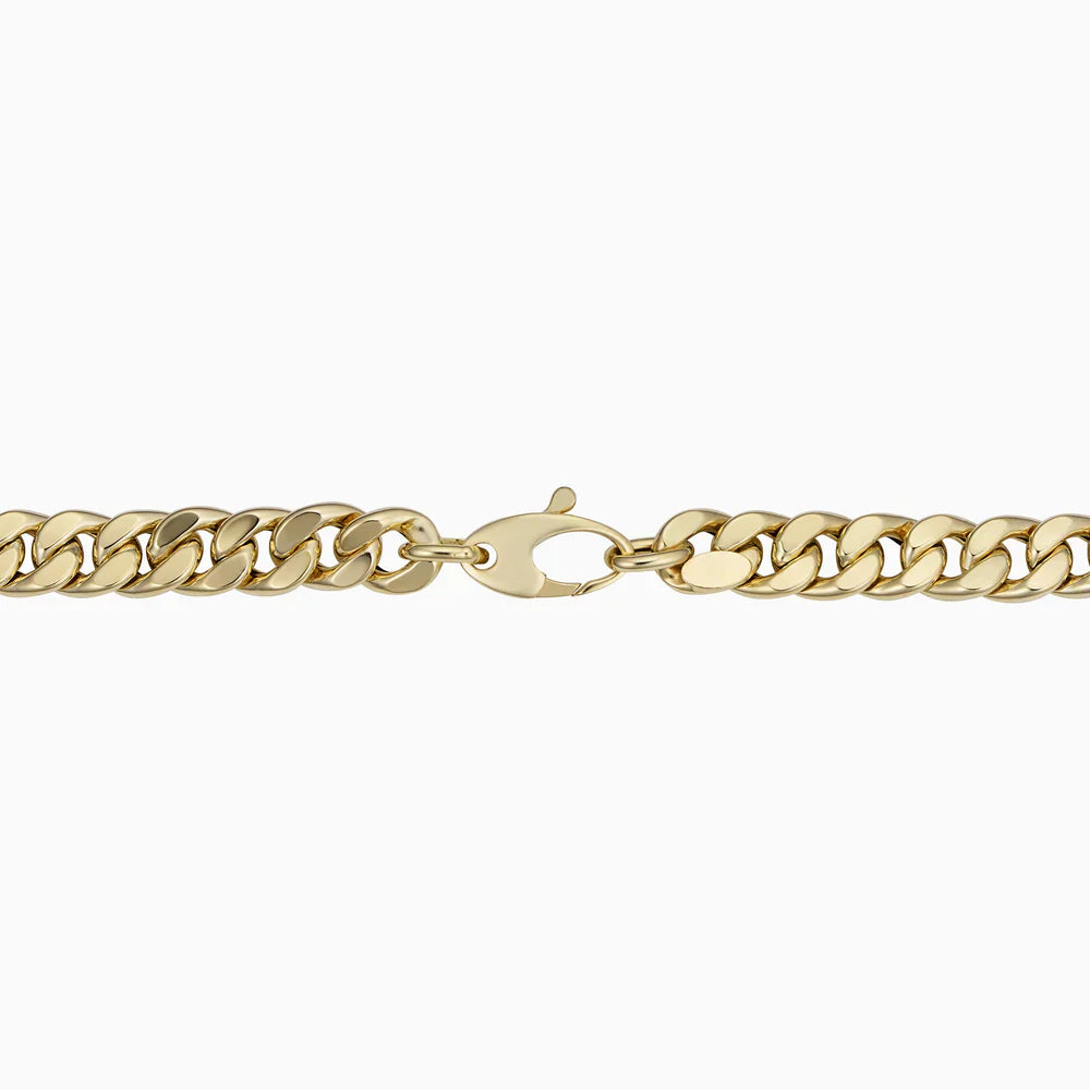 Bracciale cubano vintage | Oro