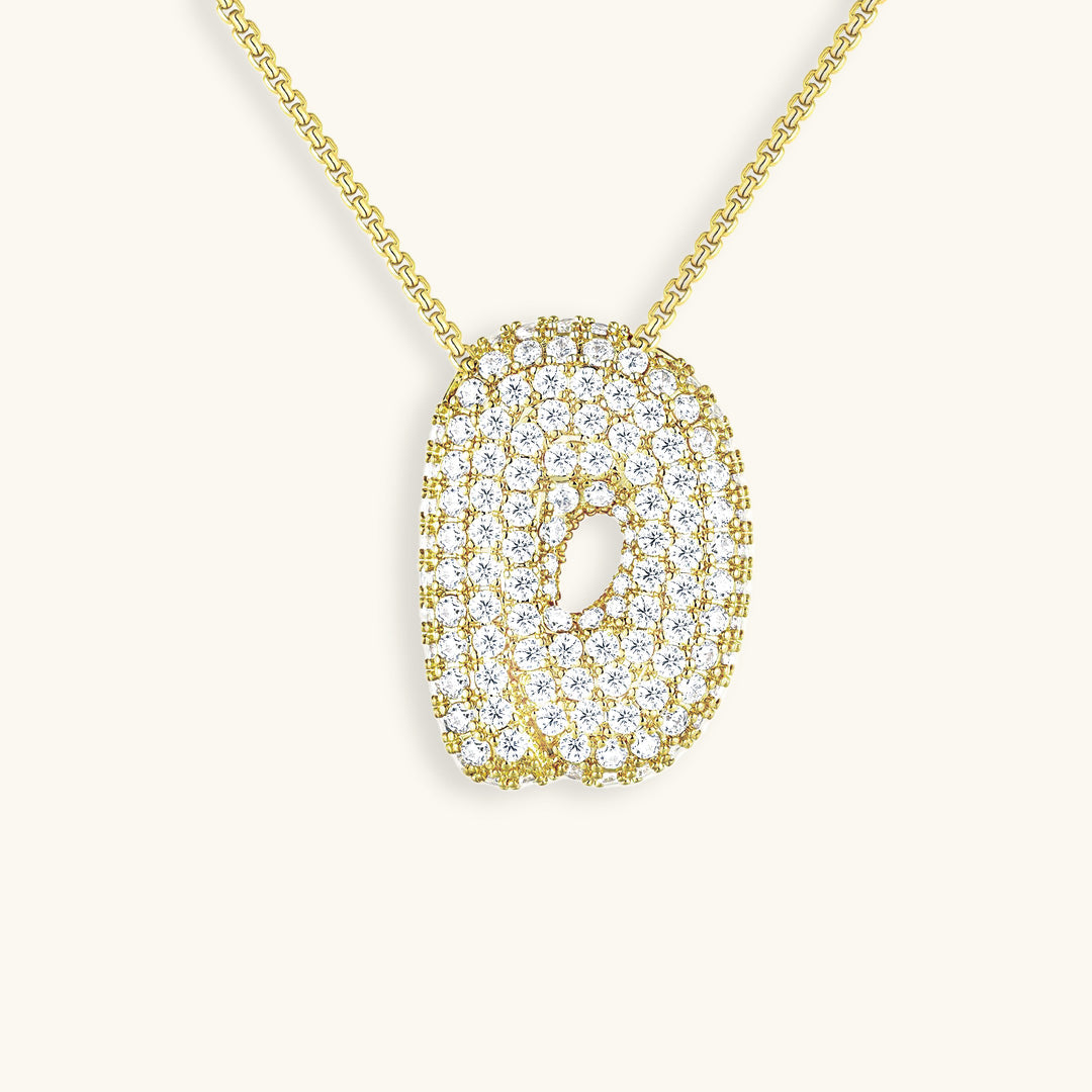 Melanie – Collana dorata con doppio cuore