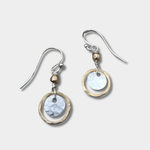 Kristýna - Orecchini vintage in oro e argento