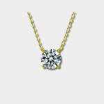 Rafaela - Collana in zircone argento placcato oro 18K