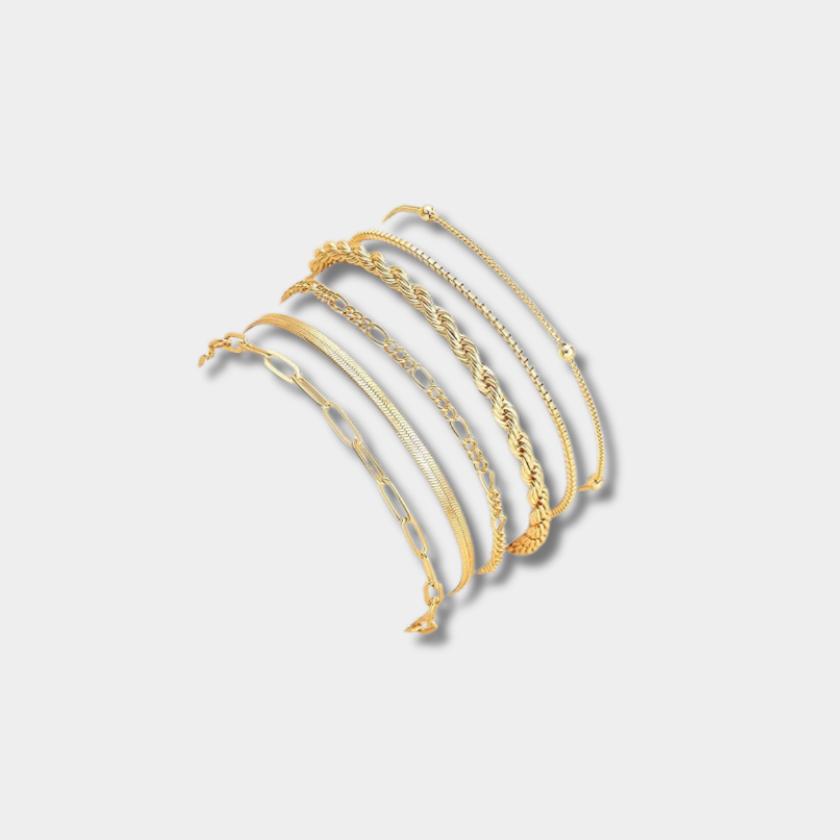 Isabela - Set bracciale Vernetta | Oro