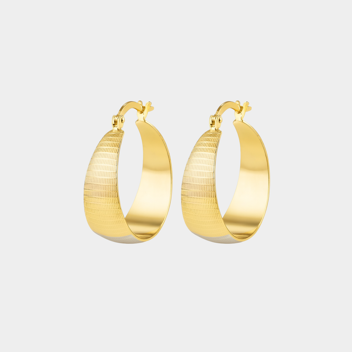 Karina – Orecchini in argento con cristallo chiaro