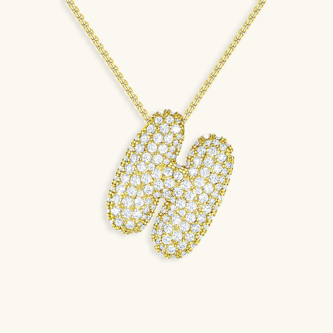 Melanie – Collana dorata con doppio cuore