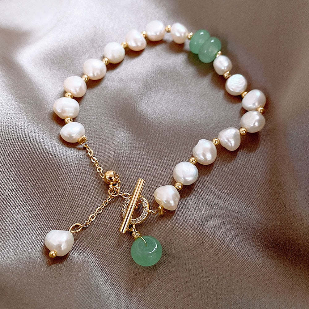 Sonja - Bracciale di perle d'acqua dolce