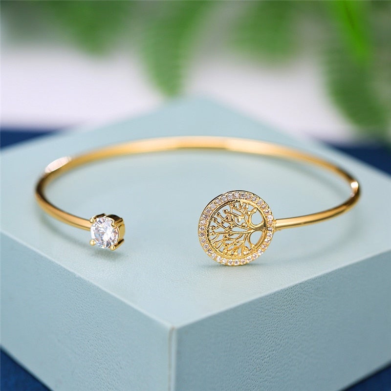 Sara - Bracciale regolabile Albero della vita