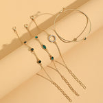 Marisa – Bracciale di smeraldi con montatura in oro.