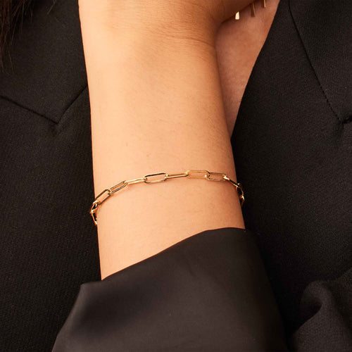Bracciale a maglie veneziane | Oro