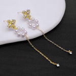 Victoria – Collana di perle con riflessi dorati.