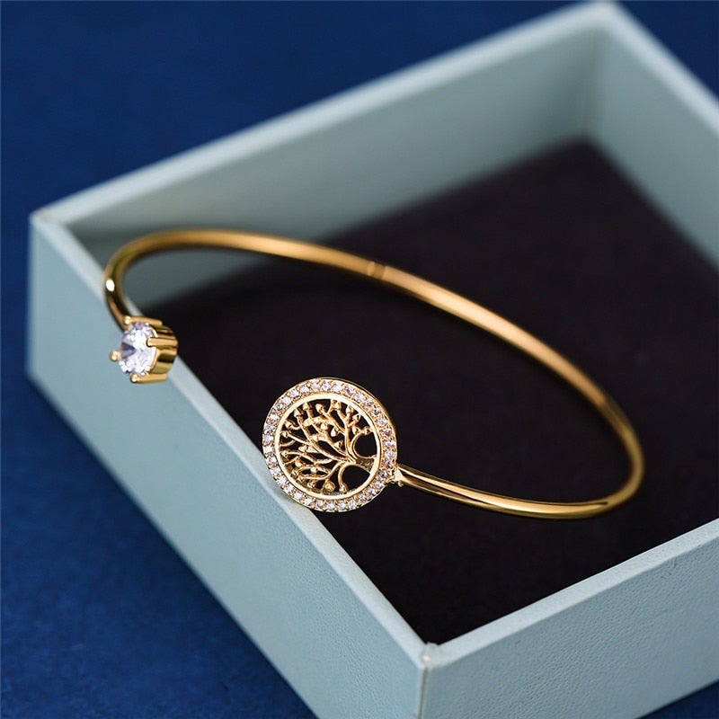 Sara - Bracciale regolabile Albero della vita