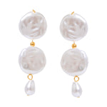 Romina – Bracciale in oro con perle e maglie delicate.