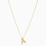 Jutta – Collana dorata con struttura lineare chiara