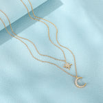 Elisa – Collana in argento con pendente rotondo