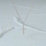 Elena – Collana doppia in argento con pendente