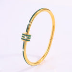 Bracciale Tessandra Virelli Verde | Oro